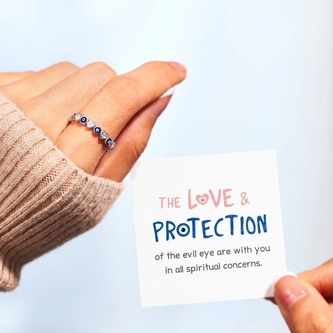 S925 Sterling Silver Love Zircon Ring