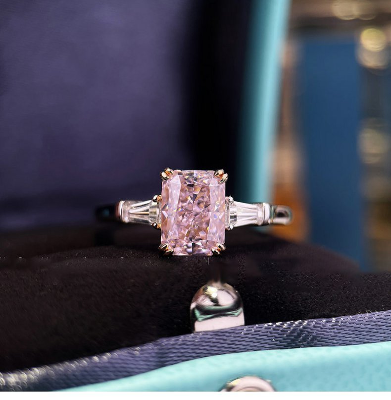 Women's S925 Sterling Silver Zircon Ring