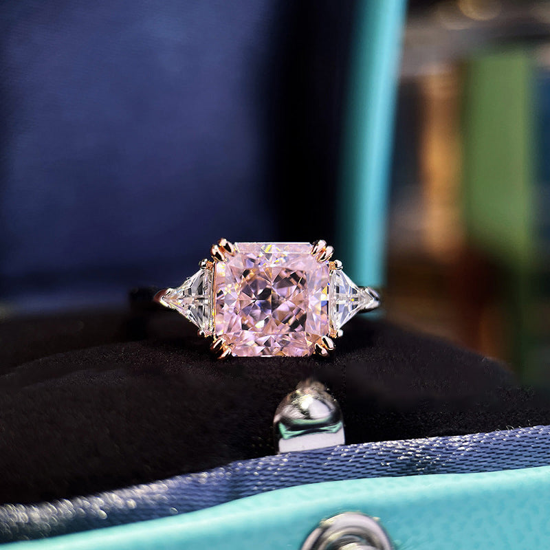 Women's S925 Sterling Silver Zircon Ring